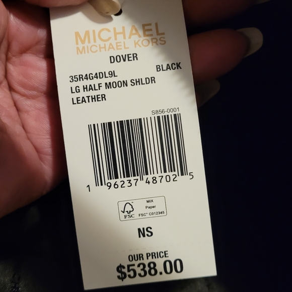 Michael Kors, black shoulder bag - Picture 5 of 5